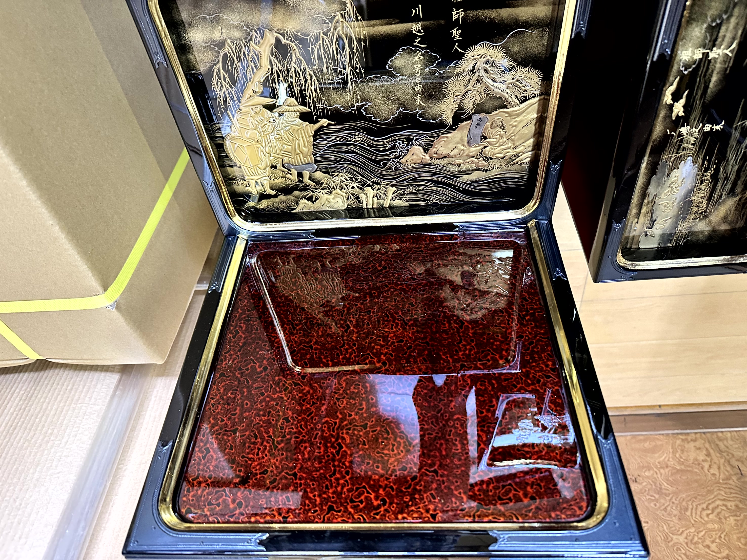 緻密な蒔絵技術